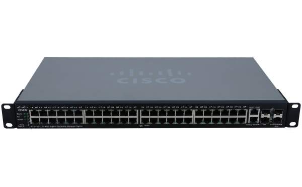 Cisco - SG500-52-K9 - SG500-52 Small Business 50x1000Base-T 4xGigabit SFP Switch SG500-52-K9 - Interruttore - WLAN