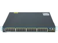 Cisco - WS-C2960S-48LPS-L - Catalyst 2960-S - Gestito - L2 - Gigabit Ethernet (10/100/1000) - Supporto Power over Ethernet (PoE) - Montaggio rack - 1U