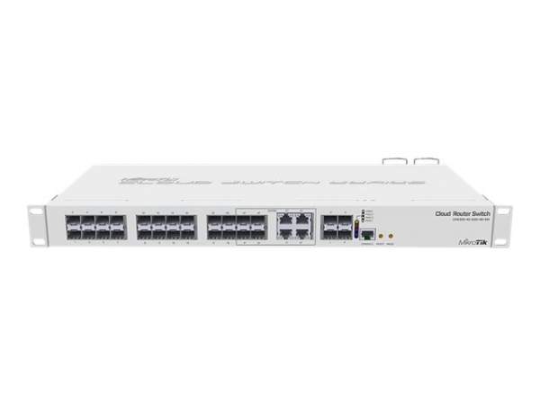 MikroTik - CRS328-4C-20S-4S+RM - Cloud Router Switch CRS328-4C-20S-4S+RM - Switch - L3 - Managed - 20 x SFP + 4 x SFP+ + 4 x combo SFP - rack-mountable