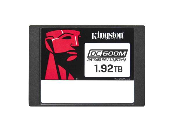 Kingston - SEDC600M/1920G - DC600M - SSD - Mixed Use - encrypted - 1.92 TB - internal 2.5" - SATA 6G