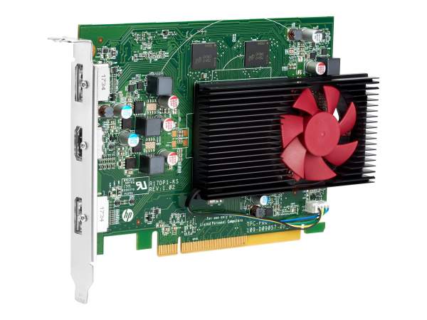 HP - 3TK71AA - HP AMD Radeon RX 550 - Grafikkarten - Radeon RX 550 - 4 GB GDDR5 - PCIe 3.0 x16 -