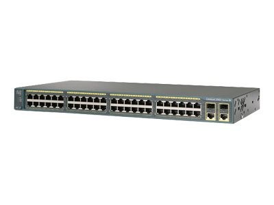 Cisco - WS-C2960-48TC-S-WS - Catalyst 2960 Plus 48 10/100+** Wholesale** - Switch - 100 Mbps