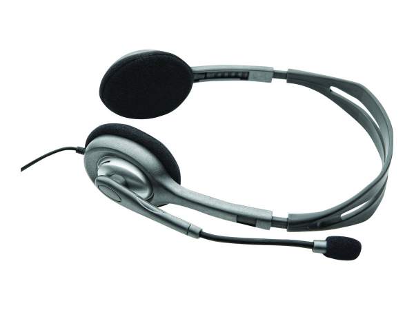 Logitech - 981-000271 - Logitech Stereo Headset H110 - Headset - On-Ear