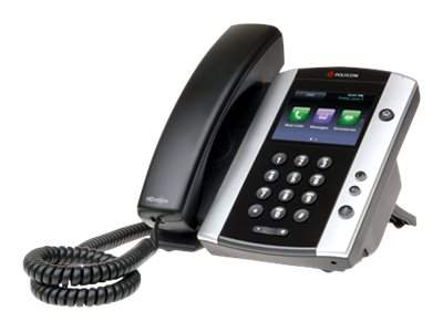 POLYCOM - 2200-44500-025 - VVX 500 12-line Business MediPhone with HD Voice.