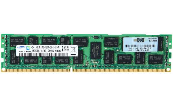 HP - 500658-B21 - HP 4GB 2Rx4 PC3-10600R-9 Kit