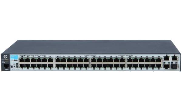 HPE - J9781A - 2530-48 - Switch - managed - 48 x 10/100+ 2 Gigabit SFP+ 2 - Interruttore - Vetroresina (lwl)