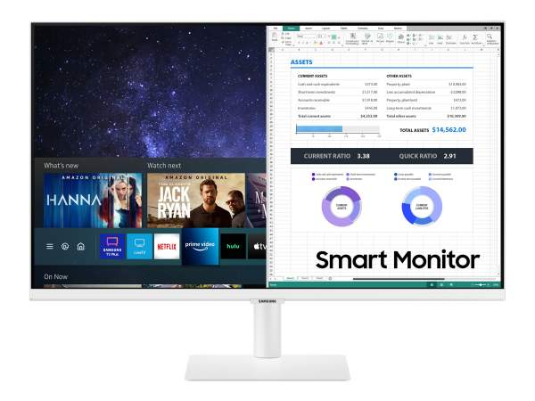 Samsung - LS27AM501NUXEN - S27AM501NU - M50A Series - LED monitor Smart - 27" - 1920 x 1080 Full HD (1080p) 60 Hz - 2xHDMI - speakers
