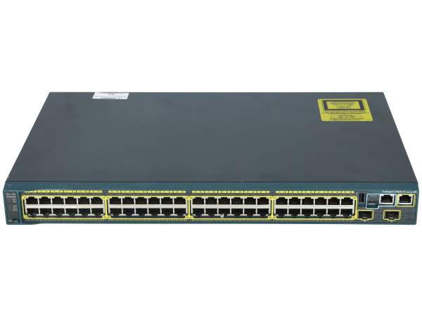 Cisco - WS-C2960S-48TS-S - Catalyst WS-C2960S-48TS-S - Gestito - Gigabit Ethernet (10/100/1000) - Full duplex - Montaggio rack - 1U