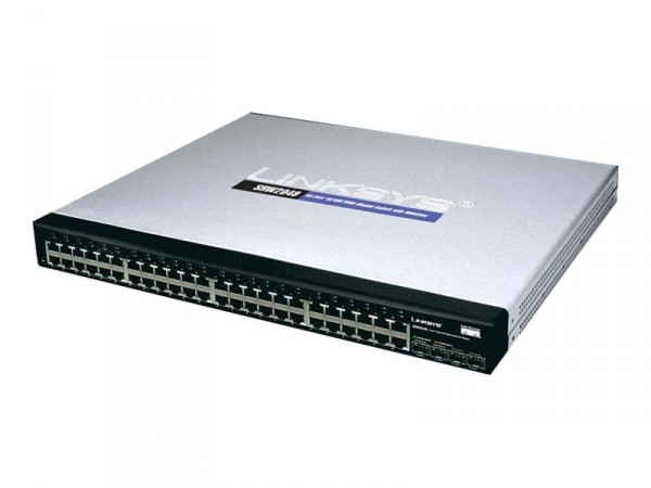 Cisco - SRW2048 - 48-port 10/100/1000 + 4 shared mini-Gigabit Switch with WebView gemanaged