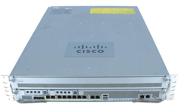 Cisco - ASA5585-S10X-K9 - ASA 5585-X Chas with SSP10,8GE,2SFP+,2GE Mgt,2 AC,3DES/AES