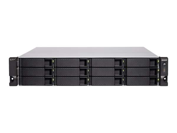 QNAP - TSH1277XURP3700X32G - TS-h1277XU-RP - NAS server - 12 bays - rack-mountable - SATA 6Gb/s - RAID 0 1 5 6 10 50 - JBOD - RAID TP - RAM 32 GB - Gigabit Ethernet / 10 Gigabit Ethernet / 10Gbps SFP+ - iSCSI support - 2U