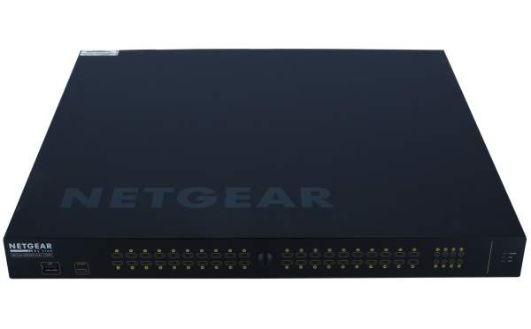 Netgear - GSM4248PX-100EUS - AV Line M4250-40G8XF-PoE+ - Switch - L3 - managed - 40 x 10/100/1000 (PoE+) - + 8 x 1 Gigabit / 10 Gigabit SFP+