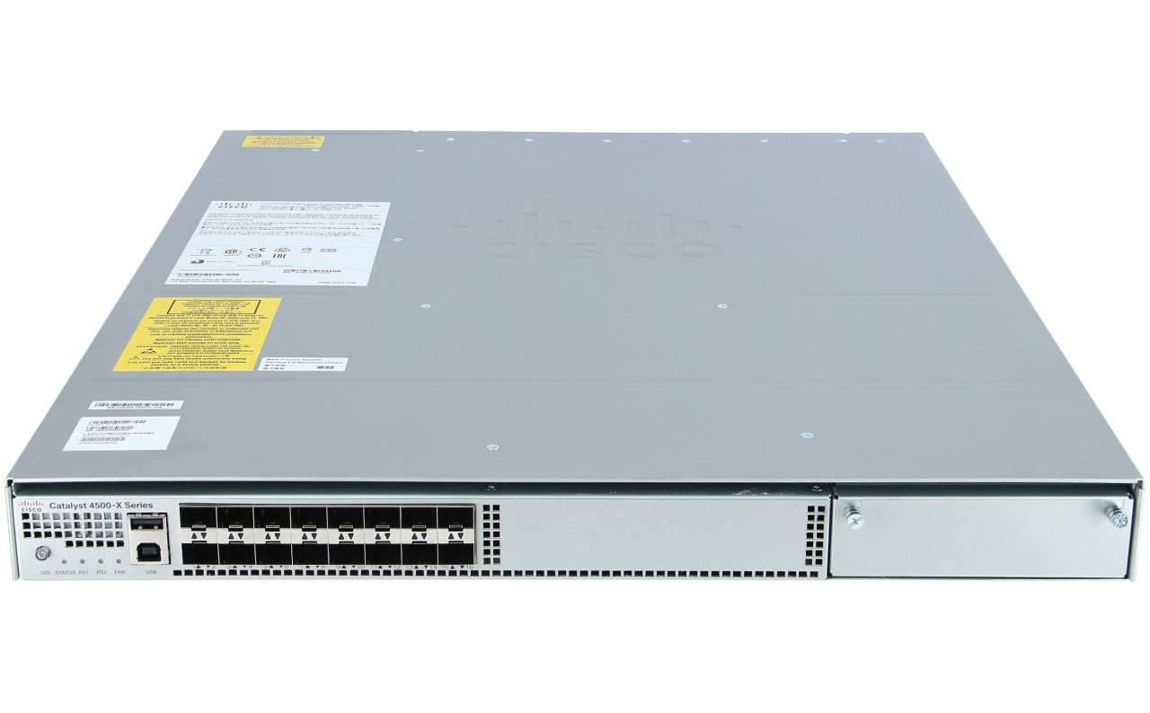 Subjektiv mavepine nevø Cisco - WS-C4500X-16SFP+ - Catalyst 4500-X 16 Port 10G IP Base,  Front-to-Back, No P/S new and refurbished buy online low prices