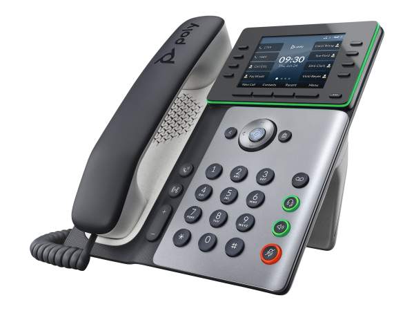 Poly - 2200-87815-025 - Edge E300 - VoIP-Telefon mit Rufnummernanzeige/Anklopffunktion - dreiweg Anr