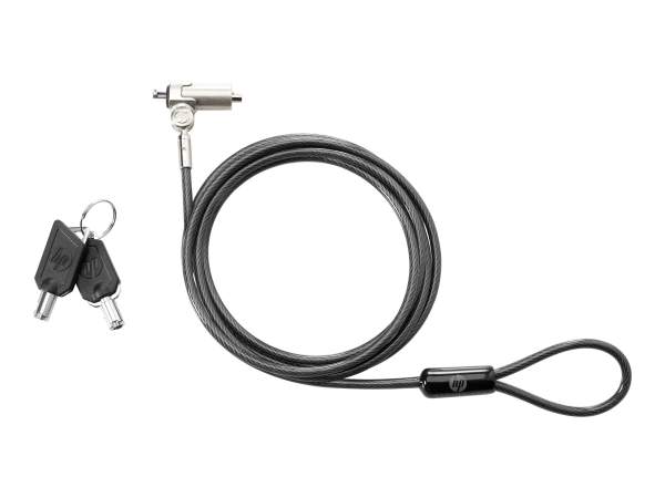 HP - T0Y14AA - Essential Keyed Cable Lock - Sicherheitskabelschloss - 1.22 m