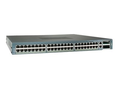 Cisco - WS-C4948-10GE-E - Catalyst 4948 10 Gigabit Ethernet Switch - Interruttore - 1 Gbps - 48-port - Modulo rack