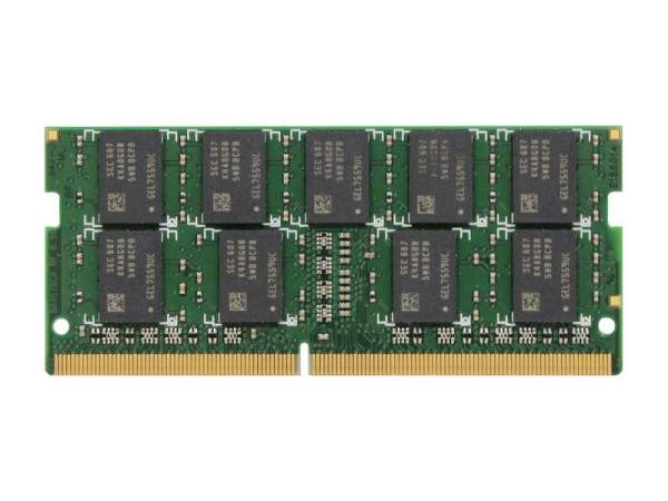 Synology - D4ECSO-2666-16G - DDR4 - module - 16 GB - SO-DIMM 260-pin - 2666 MHz / PC4-21300 - 1.2 V - unbuffered - ECC