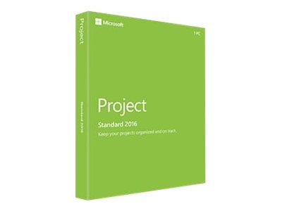 Microsoft - Z9V-00356 - Microsoft Project Standard 2016 - Box-Pack - 1 PC