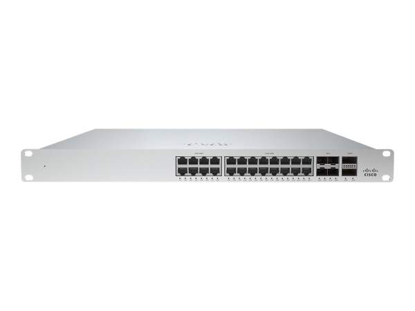 Cisco - MS355-24X2-HW - Meraki Cloud Managed MS355-24X2 - Switch - L3 - Managed - 24 x 1/2.5/5/10GBase-T + 4 x 10 Gigabit SFP+ + 2 x 40 Gigabit QSFP+ - desktop - rack-mountable - UPOE