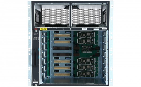 Cisco - WS-C4507R+E - WS-C4507R+E 11U Schwarz Netzwerkchassis