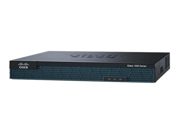 Cisco - C1921-3G+7-SEC/K9 - 1921 Gigabit Ethernet 3G Schwarz WLAN-Router