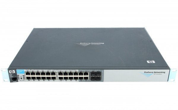HPE - J9021A - ProCurve 2810-24G Switch - Interruttore - Vetroresina (lwl) 1 Gbps - 24-port - In modalita wireless Modulo rack