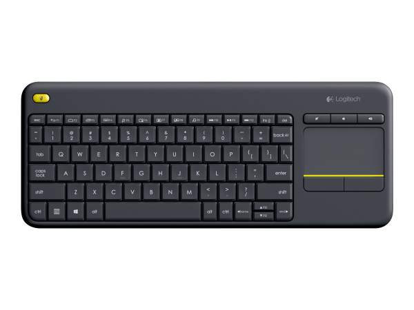 Logitech - 920-007145 - Logitech Wireless Touch Keyboard K400 Plus - Tastatur