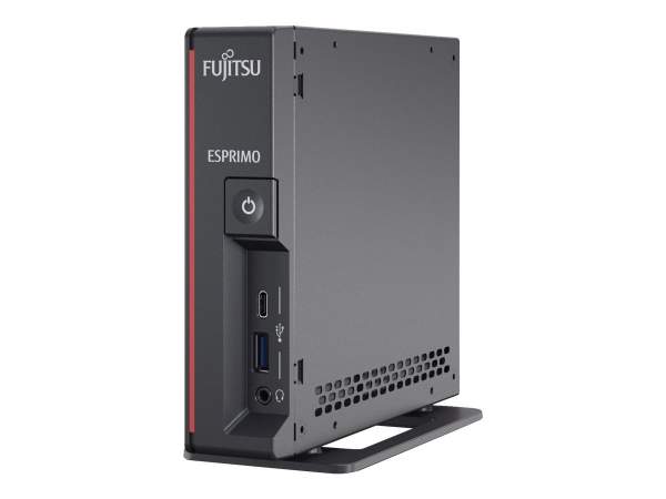 Fujitsu - VFY:G9010P15AMIN - ESPRIMO G9010 - Mini-PC - Core i5 10500T / 2.3 GHz - RAM 8 GB - SSD 512 GB - NVMe - UHD Graphics 630 - GigE - WLAN: 802.11a/b/g/n/ac/ax - Bluetooth 5.1 - Win 10 Pro 64-Bit