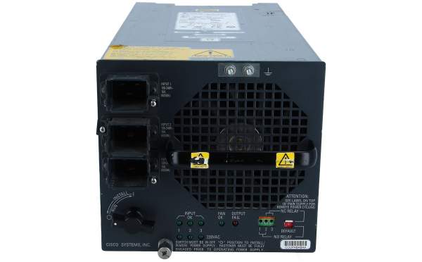Cisco - WS-CAC-8700W-E= - Catalyst 6500 8700W Enhanced AC Power Supply