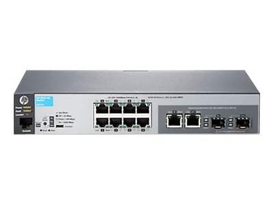 HPE - J9777AR - Aruba 2530-8G gemanaged L2 Gigabit Ethernet (10/100/1000) 1U Grau