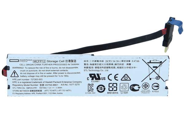 HPE - 871265-001 - HPE Battery Module**Refurbished**