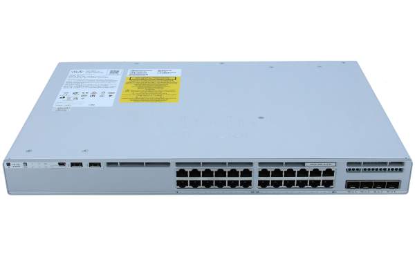 Cisco - C9200L-24T-4X-A - Catalyst 9200L - Network Advantage - Switch - L3 - 24 x 10/100/1000 + 4 x 10 Gigabit SFP+ (Uplink)