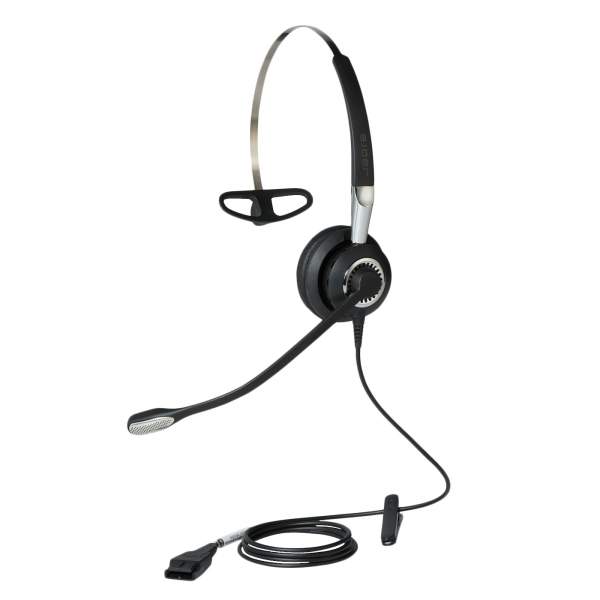 Jabra - 2486-825-209 - BIZ 2400 II QD Mono NC 3-in-1 Wideband Balanced - Headset - on-ear - konverti