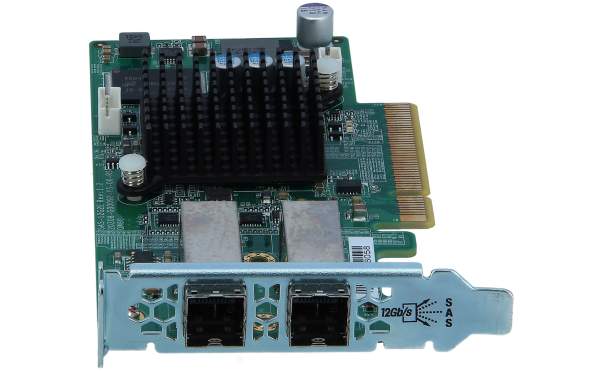QNAP - SAS-12G2E - Storage controller - SAS 12Gb/s - 1.2 GBps