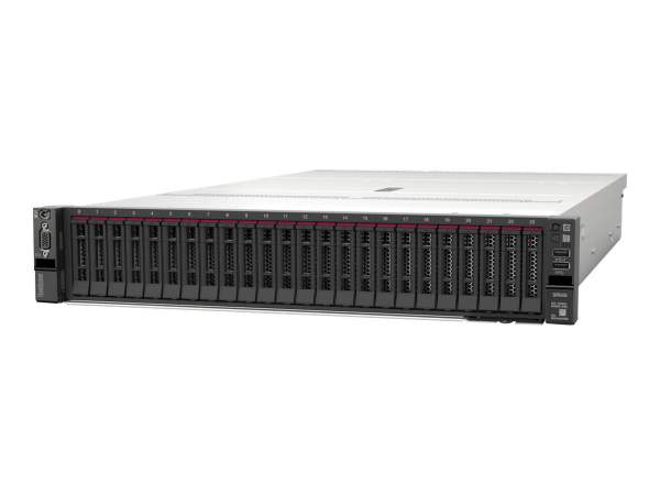 Lenovo - 7D2VA01KEA - ThinkSystem SR665 7D2V - Server - rack-mountable - 2U - 2-way - 1 x EPYC 7262 / 3.2 GHz - RAM 32 GB - SAS - hot-swap 2.5" bay(s) - no HDD - no OS