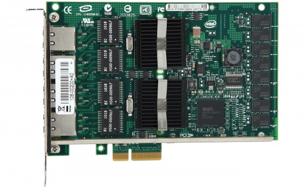 Intel - EXPI9404PT - PRO/1000 PT Quad Port Server Adapter - Nic - PCI-Express - 10,1 Mbps