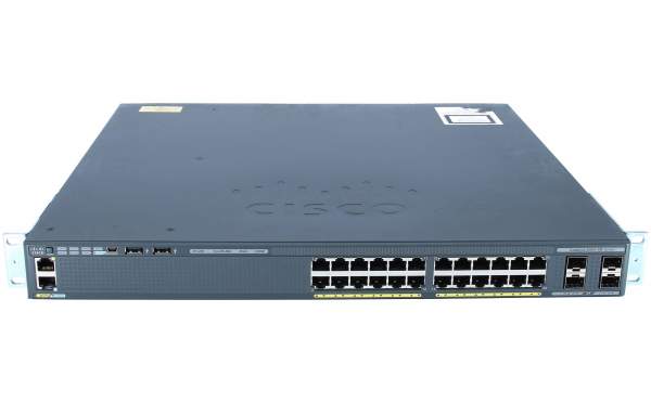 Cisco - WS-C2960XR-24PS-I - Catalyst WS-C2960XR-24PS-I - Gestito - L2 - Gigabit Ethernet (10/100/1000) - Full duplex - Supporto Power over Ethernet (PoE) - Montaggio rack
