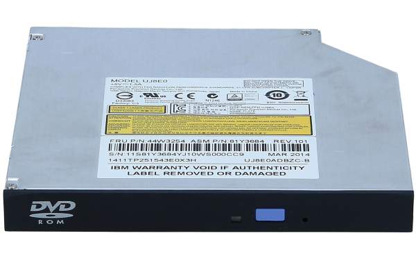 IBM - 46M0902 - 46M0902 - Argento - Vassoio - UL - CSA - TUV - CE Mark - C-Tick Mark - IEC - Taiwan (BSMI Certification) - Korea EMI - SATA - 24x - 8x