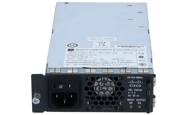 Cisco - DS-C24-300AC - DS-C24-300AC 300W AC power supply for MDS 9124 Switch - Alimentatore pc/server - Modulo plug-in
