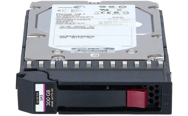 HPE - AP858A - P2000 300GB 6G SAS 15K rpm LFF Dual Port Enterprise Hard Drive - 3.5" - 300 GB - 15000 Giri/min
