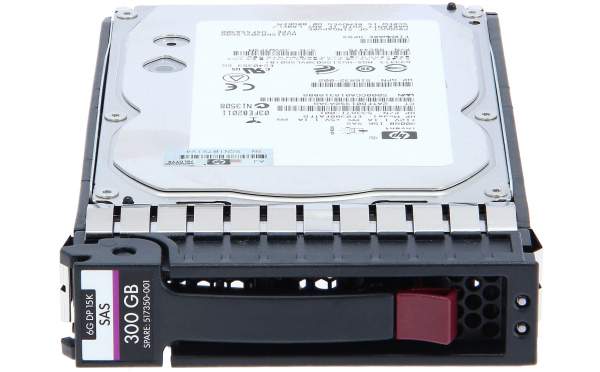HPE - 516810-001 - Festplatte 3,5" SAS 300 GB - Festplatte - 15.000 rpm