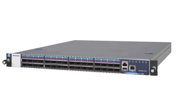 Netgear - CSM4532-100EUS - M4500-32C - Switch - L3 - managed - 32 x 10 Gigabit / 25 Gigabit / 40 Gigabit / 50 Gigabit / 100 Gigabit QSFP28