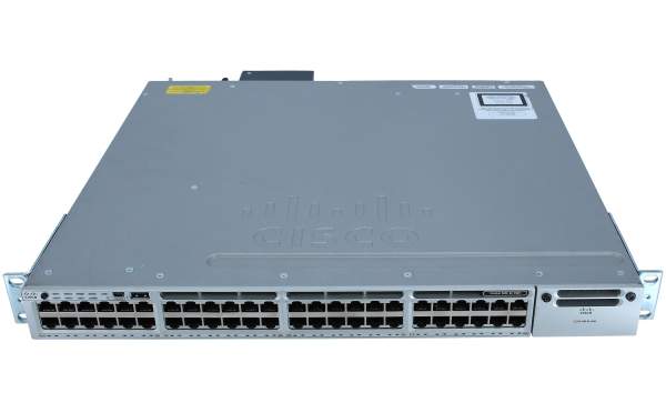 Cisco - WS-C3850-48PW-S - Cisco Catalyst 3850 48 Port Full PoE w/ 5 AP license IP Base