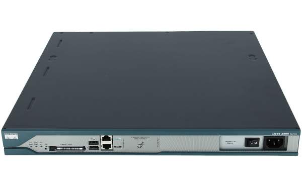 Cisco - CISCO2811-SRST/K9 - 2811 - WAN Ethernet - Nero - Blu - Acciaio inossidabile