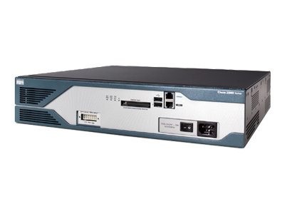 Cisco - C2821-VSEC-SRST/K9 - 2821 Schwarz - Blau - Edelstahl WLAN-Router