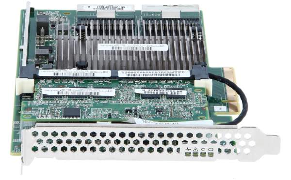HPE - 726897-B21 - Smart Array P840/4GB FBWC 12Gb 2-ports Int SAS - SAS-2 - PCI Express x8 - 12 Gbit/s - 4096 MB - DDR3 - 1866 MHz