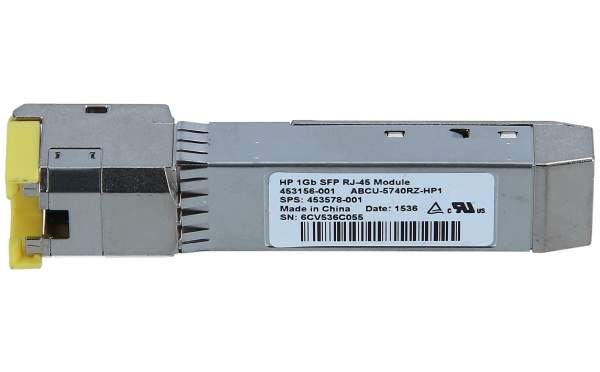 HPE - 453156-001 - BLC VC 1GB RJ-45 SFP