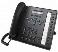 Cisco -  CP-6961-CL-K9= -  Cisco UC Phone 6961, Charcoal, Slimline Handset