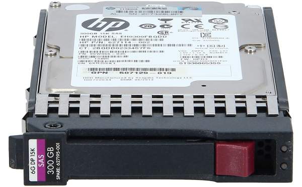 HP - 627117-B21 - HP 300GB 6G SAS 15K 2.5in DP ENT HDD