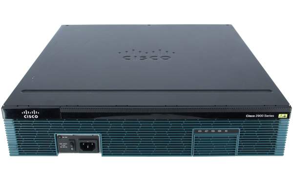 Cisco - CISCO2921-SEC/K9 - 2921 - WAN Ethernet - Gigabit Ethernet - Nero - Blu